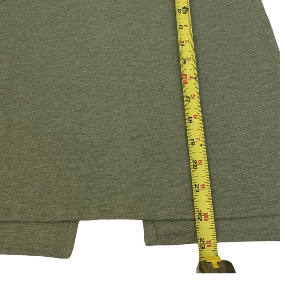 Nike Green/Olive Miler Run Tank Top Crisscross Split Back Size XS - Picture 8 of 8